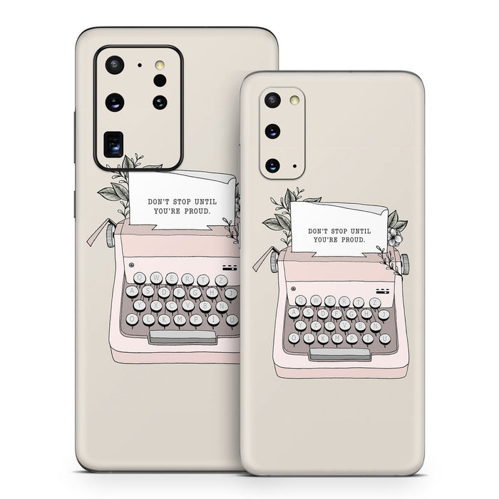 Dont Stop - Samsung Galaxy S20 Skin