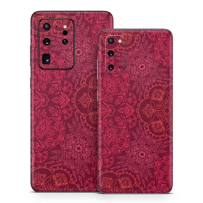 Floral Vortex - Samsung Galaxy S20 Skin