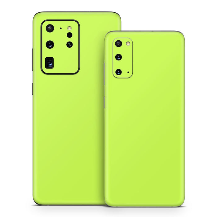 Solid State Lime - Samsung Galaxy S20 Skin