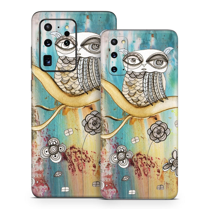 Surreal Owl - Samsung Galaxy S20 Skin
