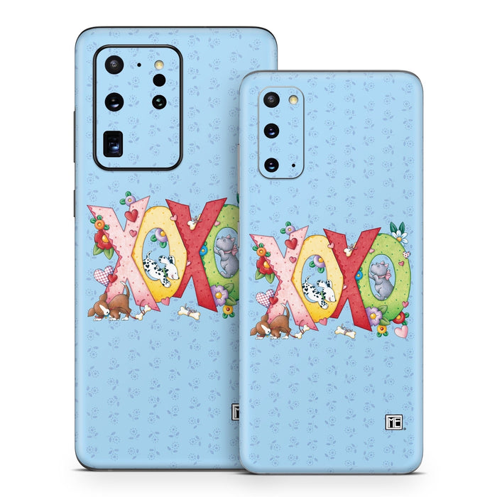XOXO Puppies - Samsung Galaxy S20 Skin