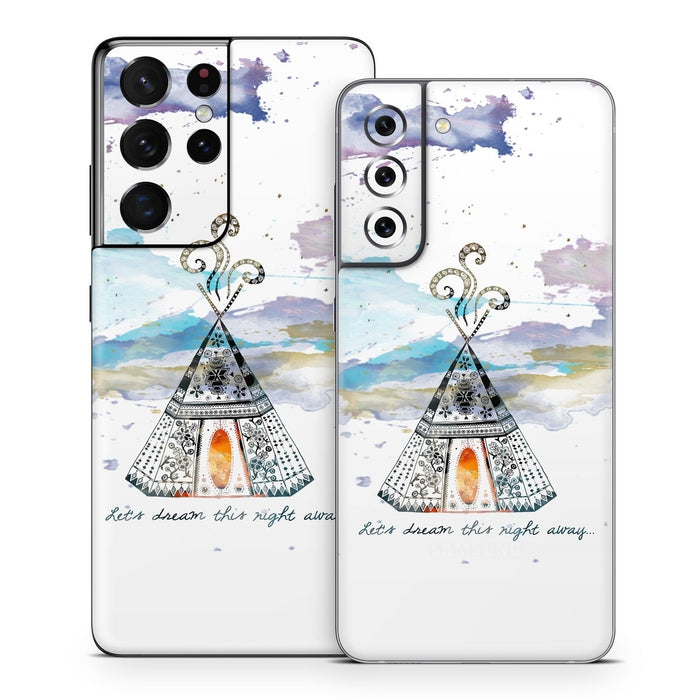 Boho Teepee - Samsung Galaxy S21 Skin