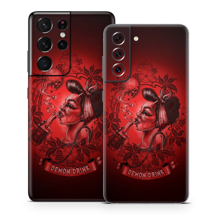 Demon Drink - Samsung Galaxy S21 Skin