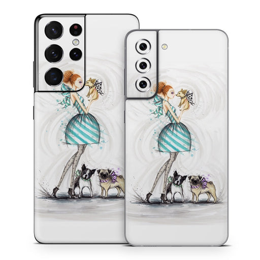 A Kiss for Dot - Samsung Galaxy S21 Skin - eZthings USA WE SORT ALL THE CRAZIEST GADGETS, GIZMOS, TOYS & TECHNOLOGY, SO YOU DON'T HAVE TO.