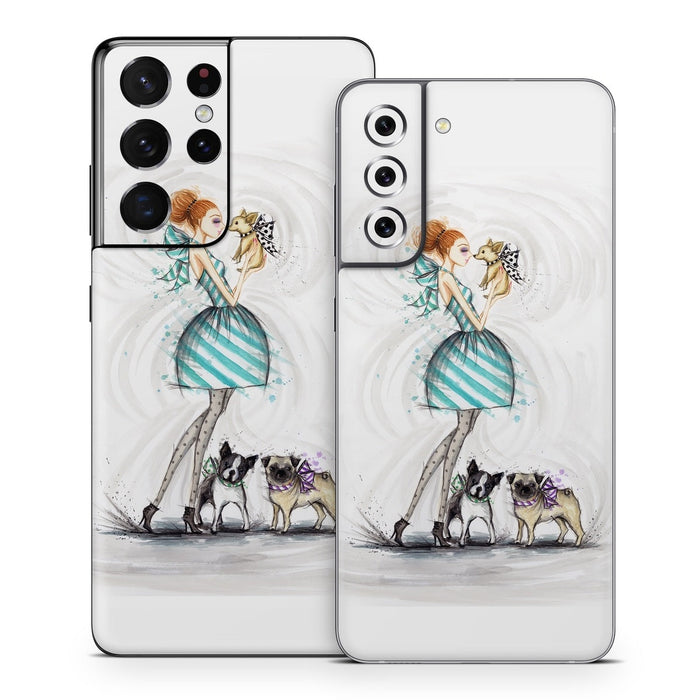 A Kiss for Dot - Samsung Galaxy S21 Skin - eZthings USA WE SORT ALL THE CRAZIEST GADGETS, GIZMOS, TOYS & TECHNOLOGY, SO YOU DON'T HAVE TO.