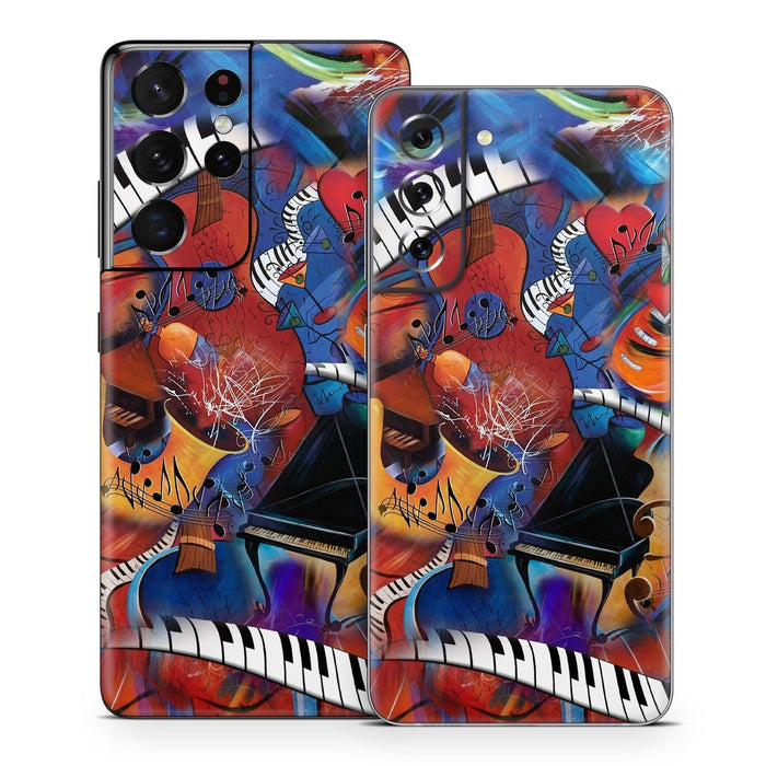 Music Madness - Samsung Galaxy S21 Skin