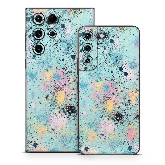 Abstract Ink Splatter - Samsung Galaxy S22 Skin