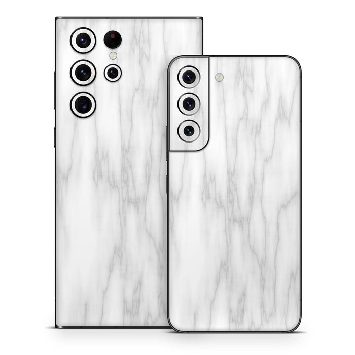Bianco Marble - Samsung Galaxy S22 Skin