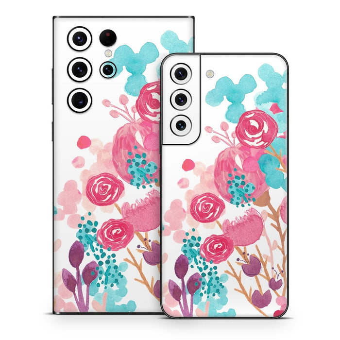 Blush Blossoms - Samsung Galaxy S22 Skin
