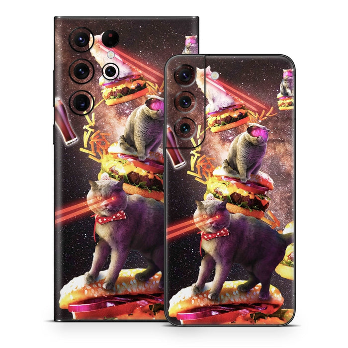 Burger Cats - Samsung Galaxy S22 Skin