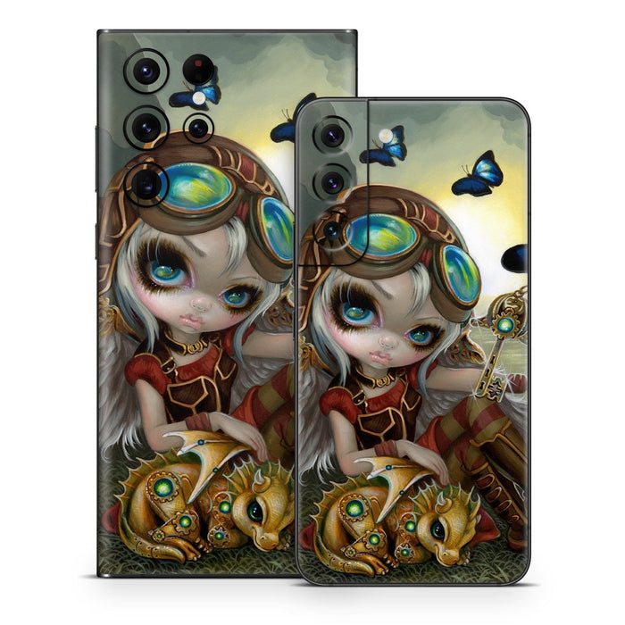 Clockwork Dragonling - Samsung Galaxy S22 Skin