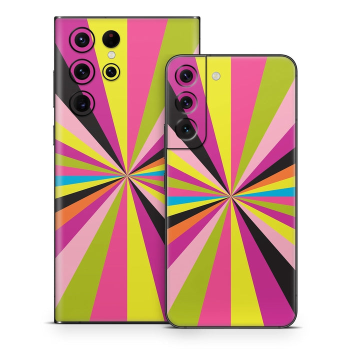 Color Burst - Samsung Galaxy S22 Skin - eZthings USA WE SORT ALL THE CRAZIEST GADGETS, GIZMOS, TOYS & TECHNOLOGY, SO YOU DON'T HAVE TO.