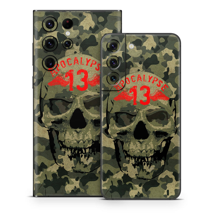 Camo Skull - Samsung Galaxy S22 Skin