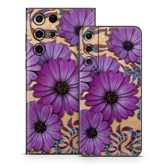 Daisy Damask - Samsung Galaxy S22 Skin