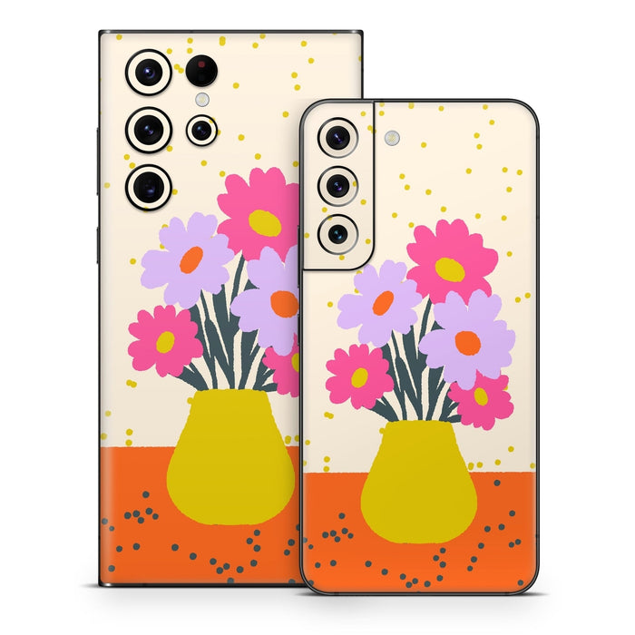 Flowers In A Vase - Samsung Galaxy S22 Skin