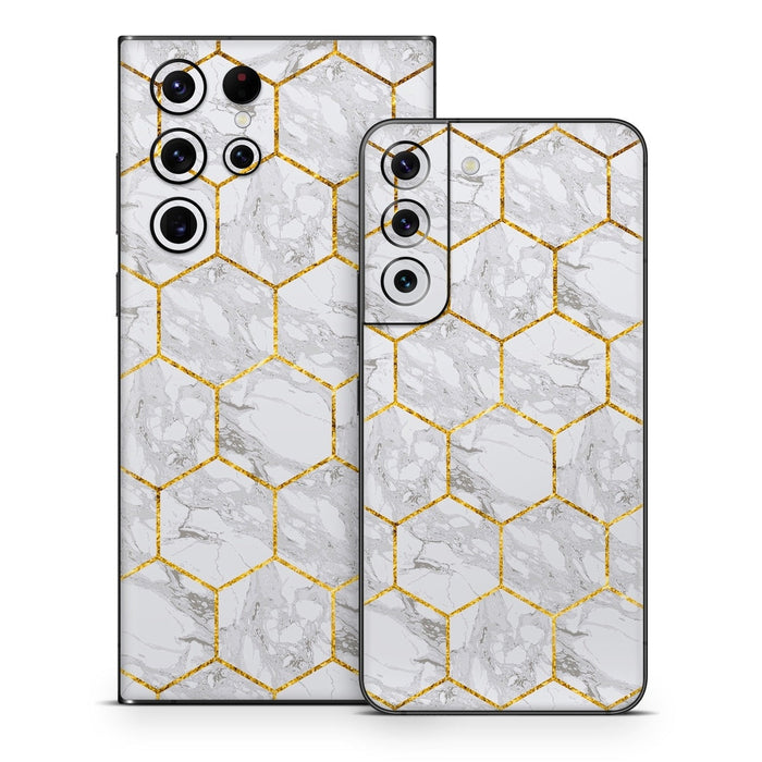 Honey Marble - Samsung Galaxy S22 Skin