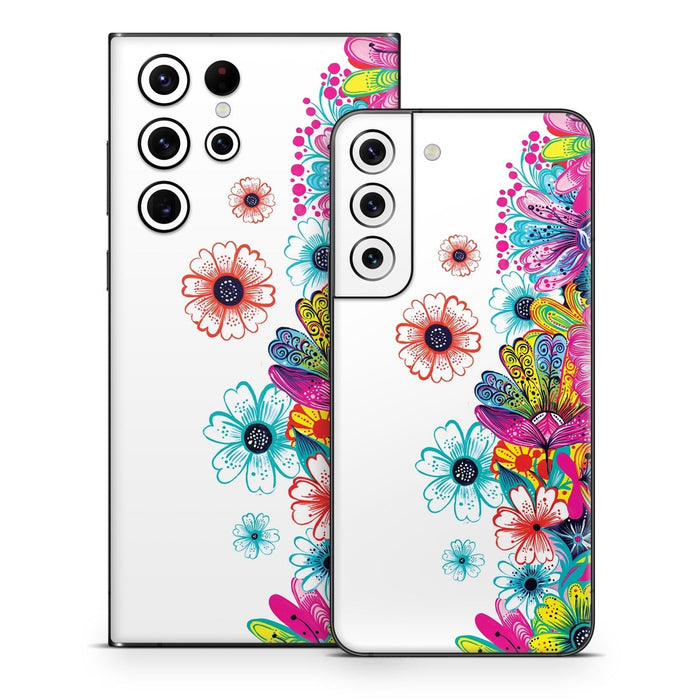 Intense Flowers - Samsung Galaxy S22 Skin