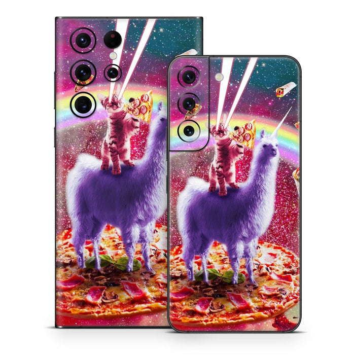 Llama Drama - Samsung Galaxy S22 Skin - eZthings USA WE SORT ALL THE CRAZIEST GADGETS, GIZMOS, TOYS & TECHNOLOGY, SO YOU DON'T HAVE TO.