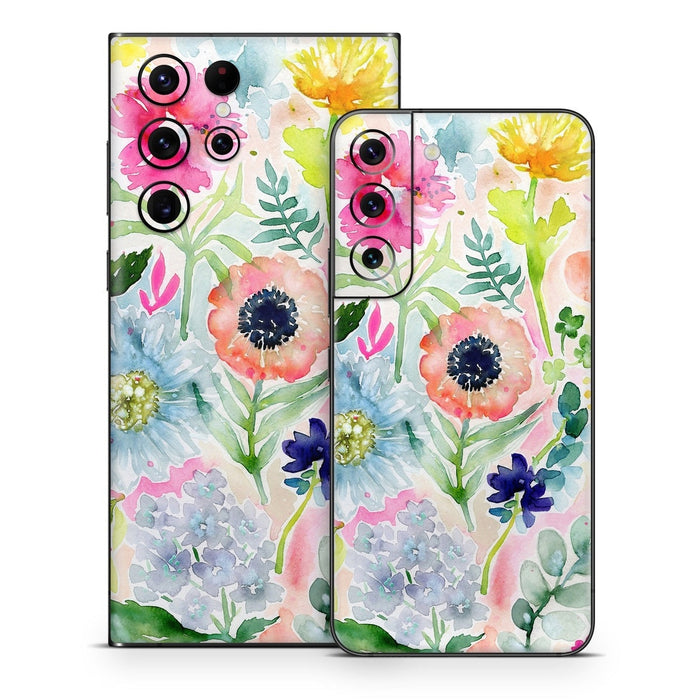 Loose Flowers - Samsung Galaxy S22 Skin