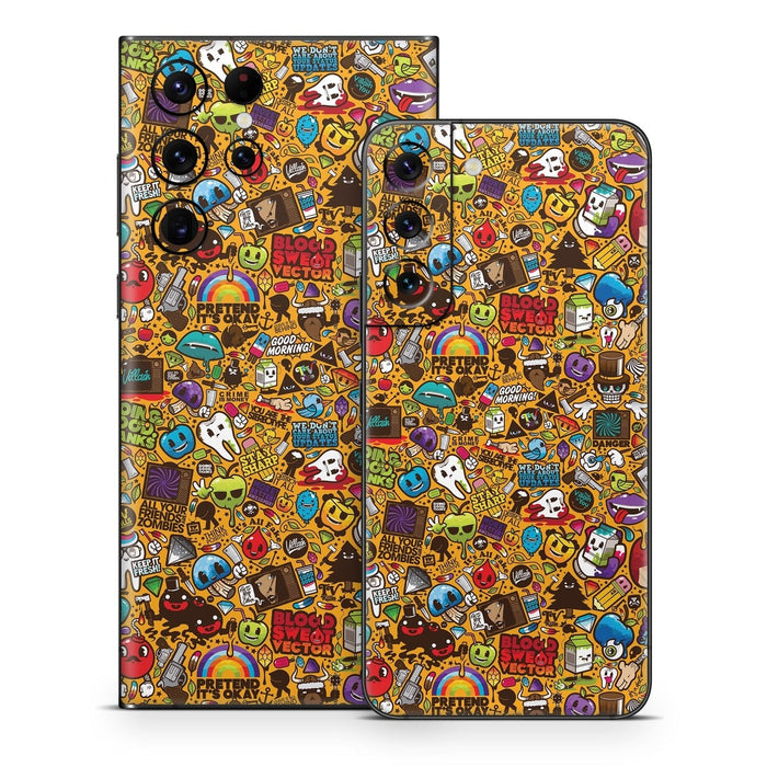 Psychedelic - Samsung Galaxy S22 Skin