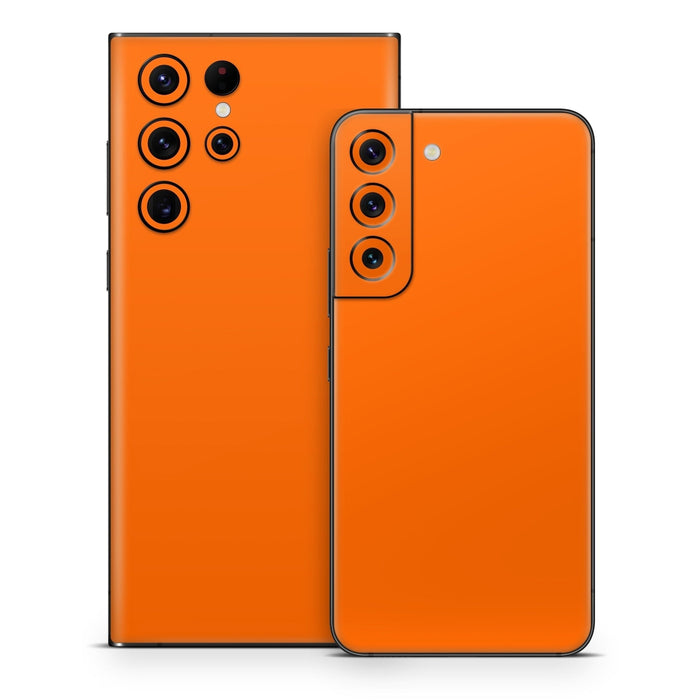 Solid State Pumpkin - Samsung Galaxy S22 Skin