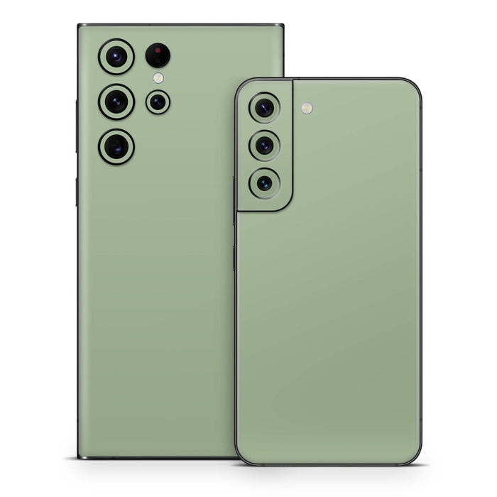 Solid State Sage - Samsung Galaxy S22 Skin - eZthings USA WE SORT ALL THE CRAZIEST GADGETS, GIZMOS, TOYS & TECHNOLOGY, SO YOU DON'T HAVE TO.