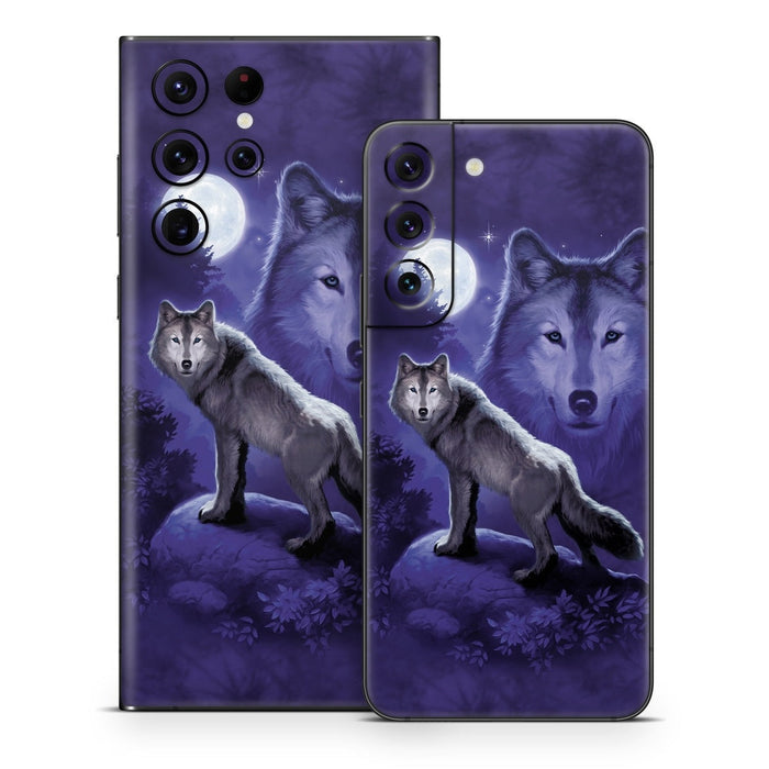Wolf - Samsung Galaxy S22 Skin - eZthings USA WE SORT ALL THE CRAZIEST GADGETS, GIZMOS, TOYS & TECHNOLOGY, SO YOU DON'T HAVE TO.