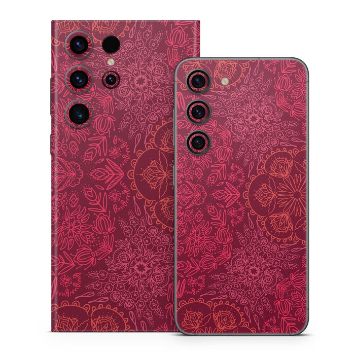 Floral Vortex - Samsung Galaxy S23 Skin