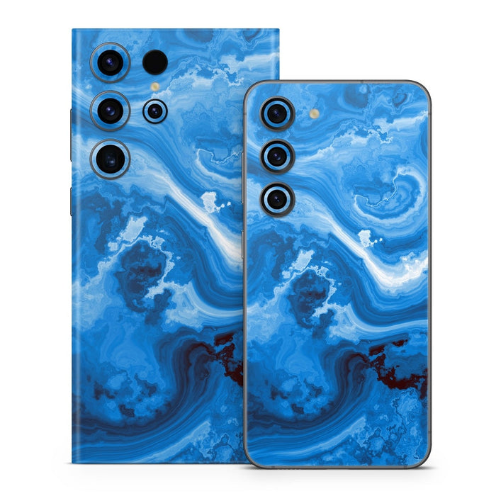 Sapphire Agate - Samsung Galaxy S23 Skin - eZthings USA WE SORT ALL THE CRAZIEST GADGETS, GIZMOS, TOYS & TECHNOLOGY, SO YOU DON'T HAVE TO.