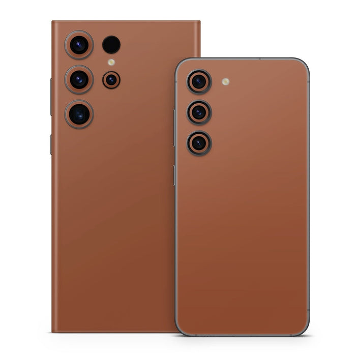 Solid State Cinnamon - Samsung Galaxy S23 Skin