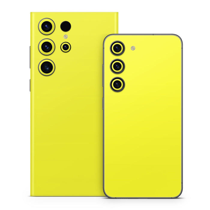 Solid State Lemon - Samsung Galaxy S23 Skin - eZthings USA WE SORT ALL THE CRAZIEST GADGETS, GIZMOS, TOYS & TECHNOLOGY, SO YOU DON'T HAVE TO.