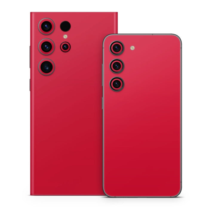 Solid State Red - Samsung Galaxy S23 Skin