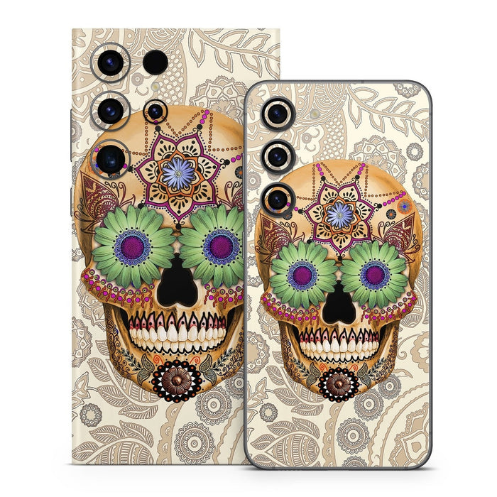 Sugar Skull Bone - Samsung Galaxy S23 Skin