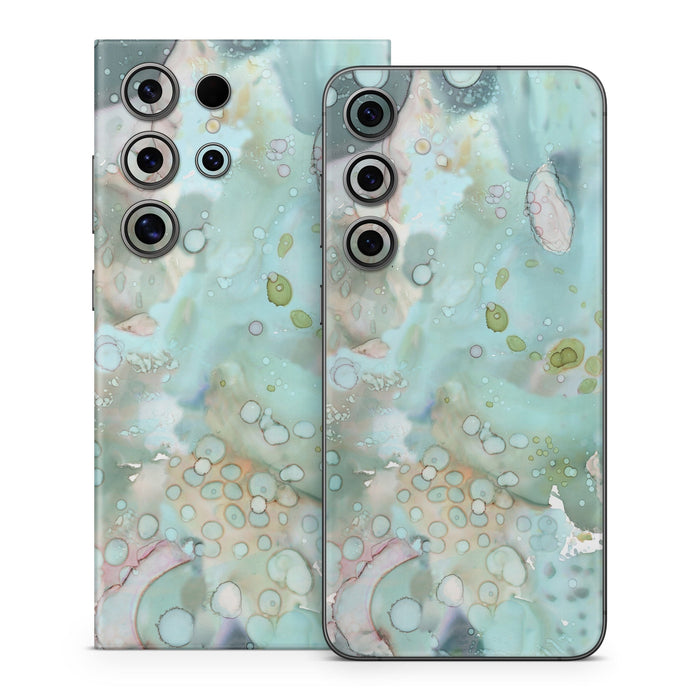 Organic In Blue - Samsung Galaxy S24 Skin