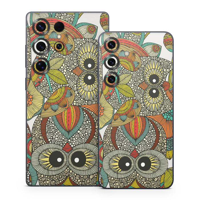 4 owls - Samsung Galaxy S25 Skin
