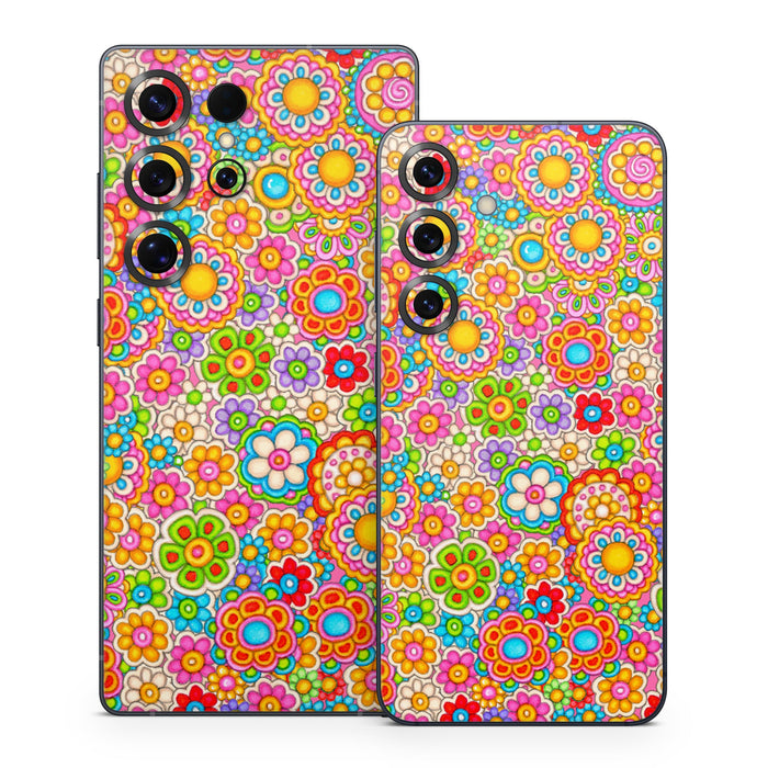 Bright Ditzy - Samsung Galaxy S25 Skin