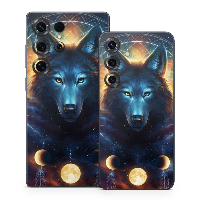 Dreamcatcher Wolf - Samsung Galaxy S25 Skin