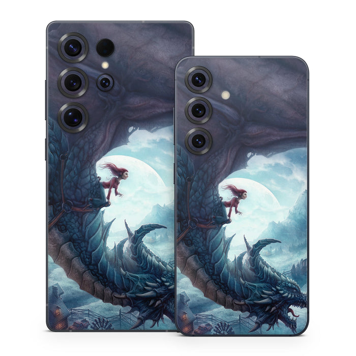 Flying Dragon - Samsung Galaxy S25 Skin - eZthings USA WE SORT ALL THE CRAZIEST GADGETS, GIZMOS, TOYS & TECHNOLOGY, SO YOU DON'T HAVE TO.