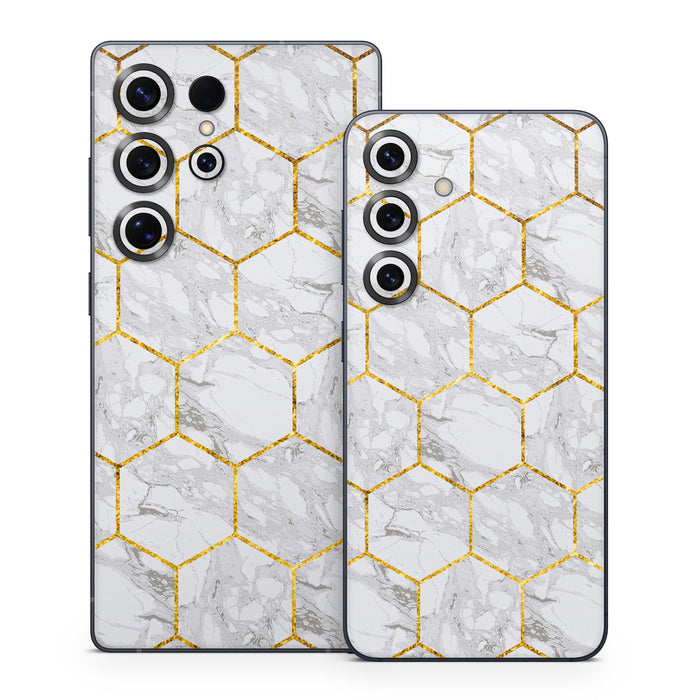 Honey Marble - Samsung Galaxy S25 Skin