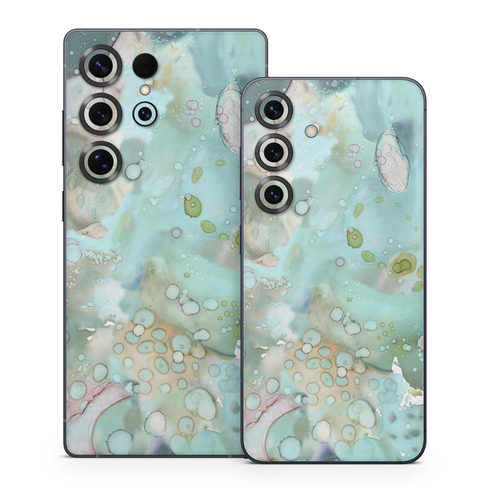 Organic In Blue - Samsung Galaxy S25 Skin