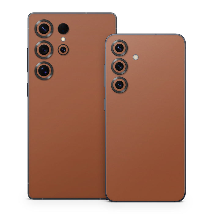 Solid State Cinnamon - Samsung Galaxy S25 Skin