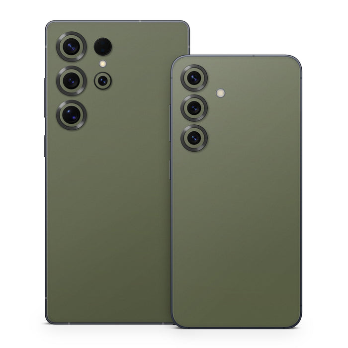 Solid State Olive Drab - Samsung Galaxy S25 Skin - eZthings USA WE SORT ALL THE CRAZIEST GADGETS, GIZMOS, TOYS & TECHNOLOGY, SO YOU DON'T HAVE TO.