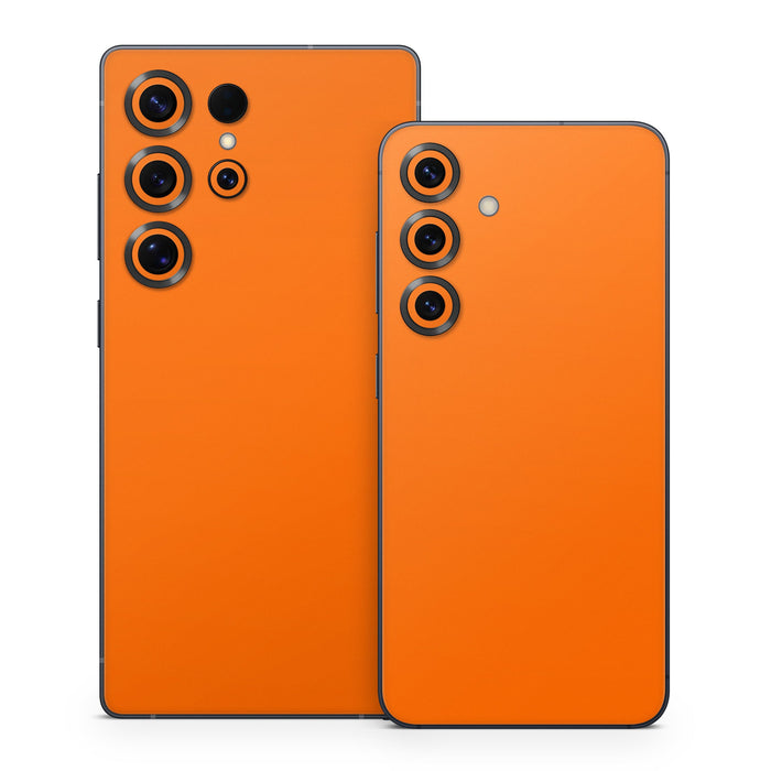 Solid State Pumpkin - Samsung Galaxy S25 Skin