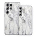 White Marble - Samsung Galaxy S25 Skin - eZthings USA WE SORT ALL THE CRAZIEST GADGETS, GIZMOS, TOYS & TECHNOLOGY, SO YOU DON'T HAVE TO.