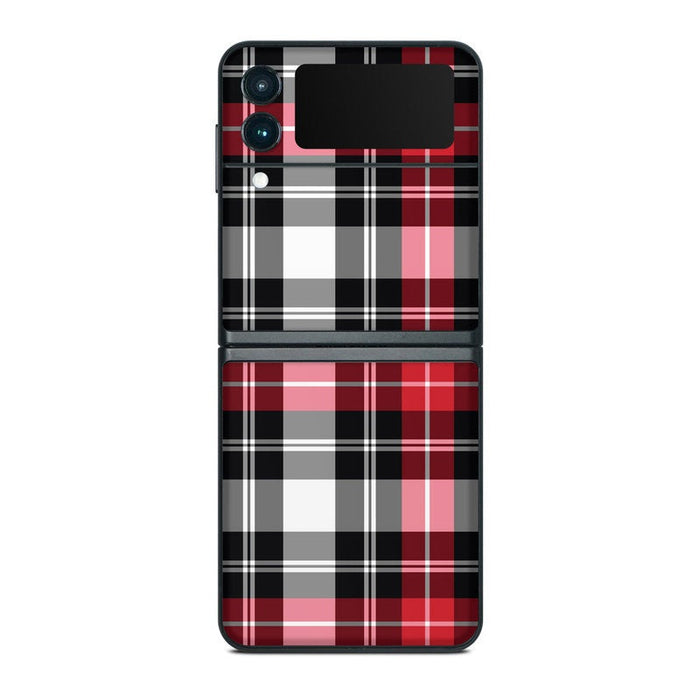 Red Plaid - Samsung Galaxy Z Flip 3 Skin