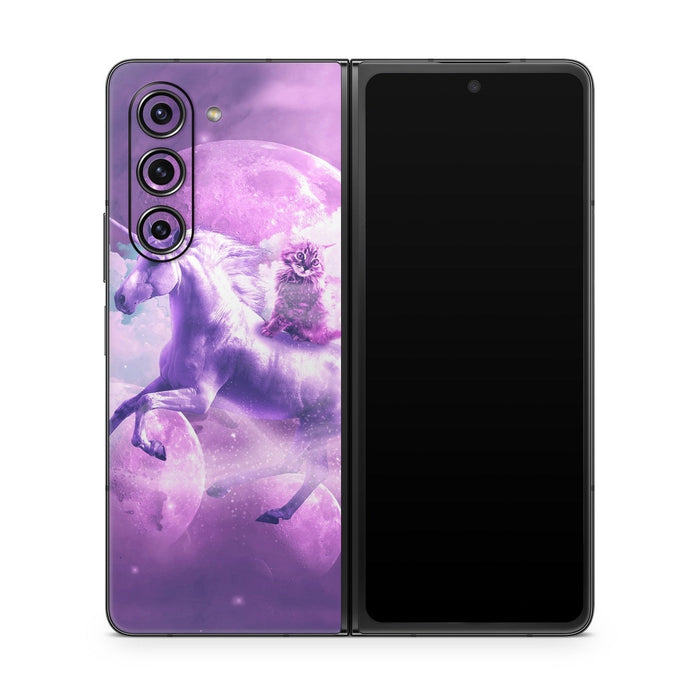 Cat Unicorn - Samsung Galaxy Z Fold5 Skin