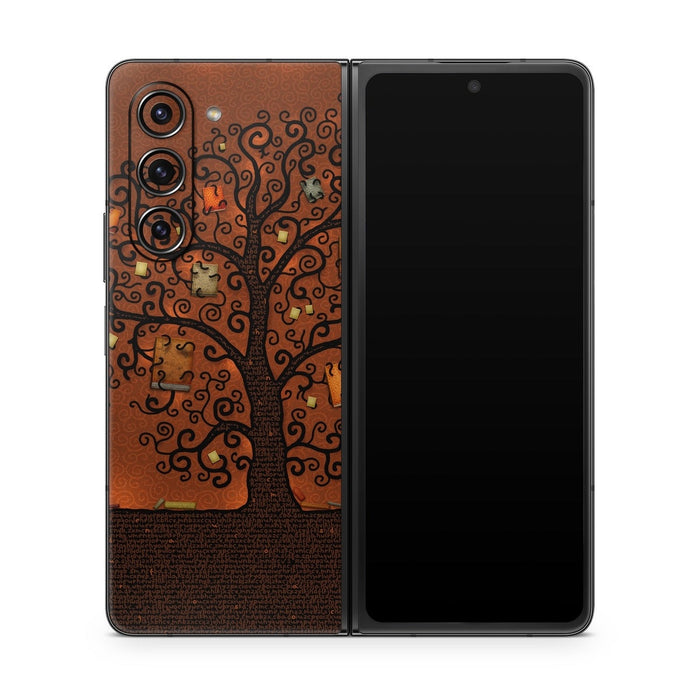 Tree Of Books - Samsung Galaxy Z Fold5 Skin