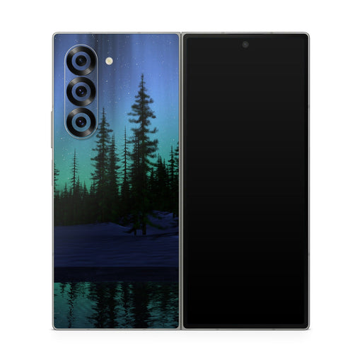 Aurora - Samsung Galaxy Z Fold6 Skin - eZthings USA WE SORT ALL THE CRAZIEST GADGETS, GIZMOS, TOYS & TECHNOLOGY, SO YOU DON'T HAVE TO.