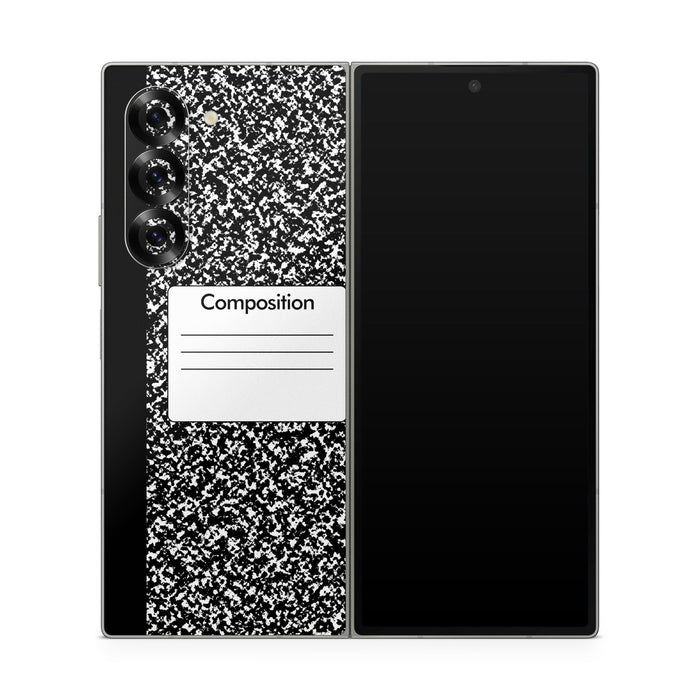 Composition Notebook - Samsung Galaxy Z Fold6 Skin