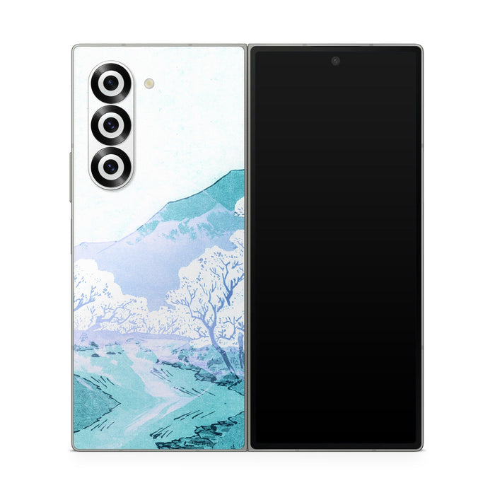 Ghost Mountain - Samsung Galaxy Z Fold6 Skin - eZthings USA WE SORT ALL THE CRAZIEST GADGETS, GIZMOS, TOYS & TECHNOLOGY, SO YOU DON'T HAVE TO.